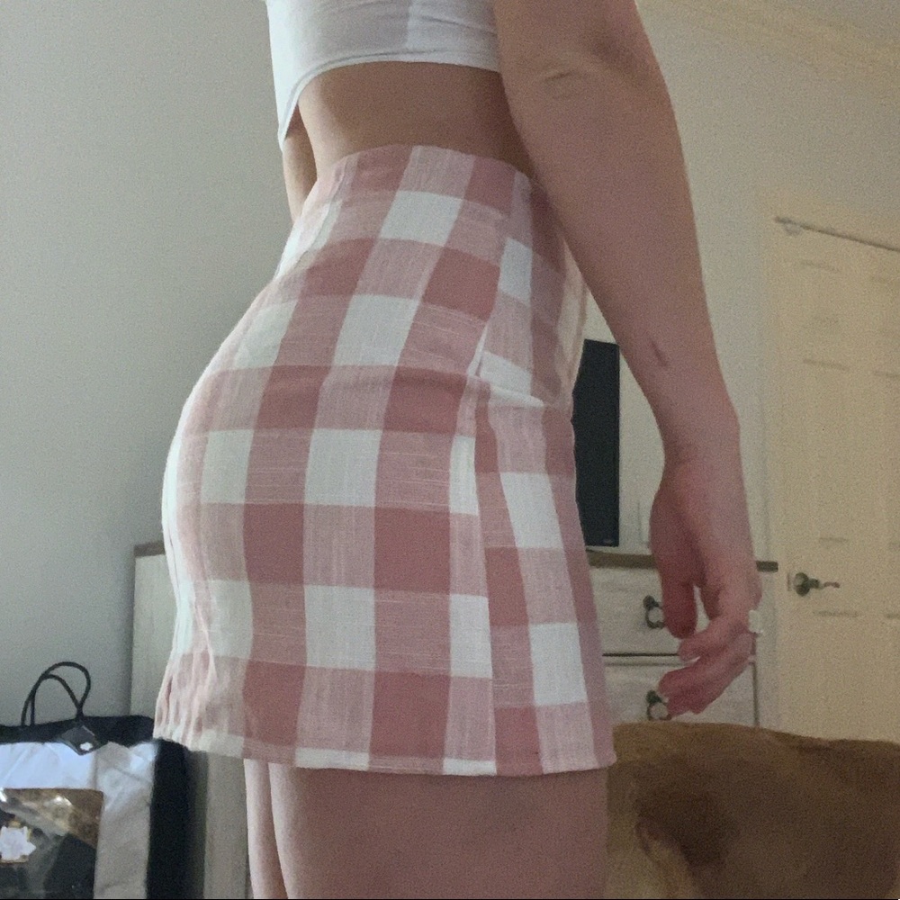 Plaid skirt